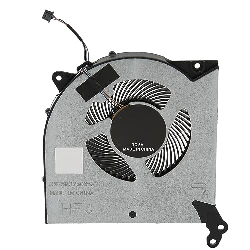 Ventilador de Radiador de Laptop de Substituição, Dissipação de Calor Silenciosa e Rápida, Conector