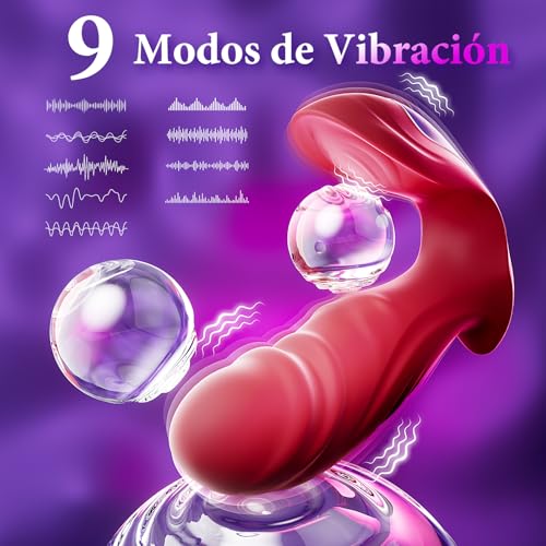 Miniatura 3 de Vibradorador Mujer Juguetes Eróticos Para Pareja Sexuales - Vibrador Control App Vibrador Mariposa Con 9 Modos Consoladores.. Para Mujer Con Vibración Estimulador Clítoris Vagina Vibradores Sex Toy