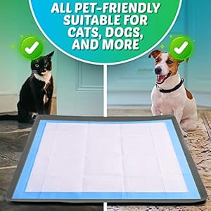  Skywin-Dog-Pad-Holder-Tray-for-28-x-34-Inches-Training-Pads--Silicon-Wee-Wee-Pad-Holder-No-Spill-Pee-Pad-Holder-for-Dogs-Easy-to-Clean-and-Store-Perfect-for-Dog-Potty-Tray-Grey