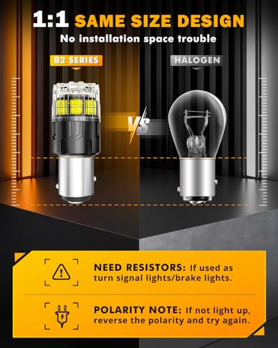 Image of Auxbeam 2026 B2 Series 1157 LED Bulbs White Backup Reverse Light