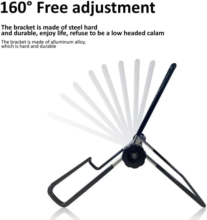 Miniatura 2 de Mizi Adjustable Tablet Stand Holder  Foldable Non-Slip Desk Cradle for 912.9" Tablets, iPad, Samsung Galaxy Tab, Kindle Fire & More  Multi-Angle