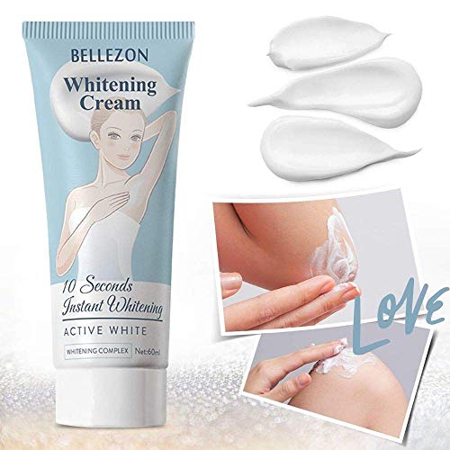 Whitening Cream, Effective Lightening Cream for Armpit, Knees, Elbows, Sensitive and Private Areas, Brightens & Nourishes Repairs Skins