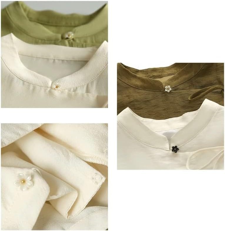 Miniatura 7 de Botones de plástico para coser con flores negras de 0.51 pulgadas, botones de perlas para ropa, camisas, faldas, vestidos de novia, blusas,