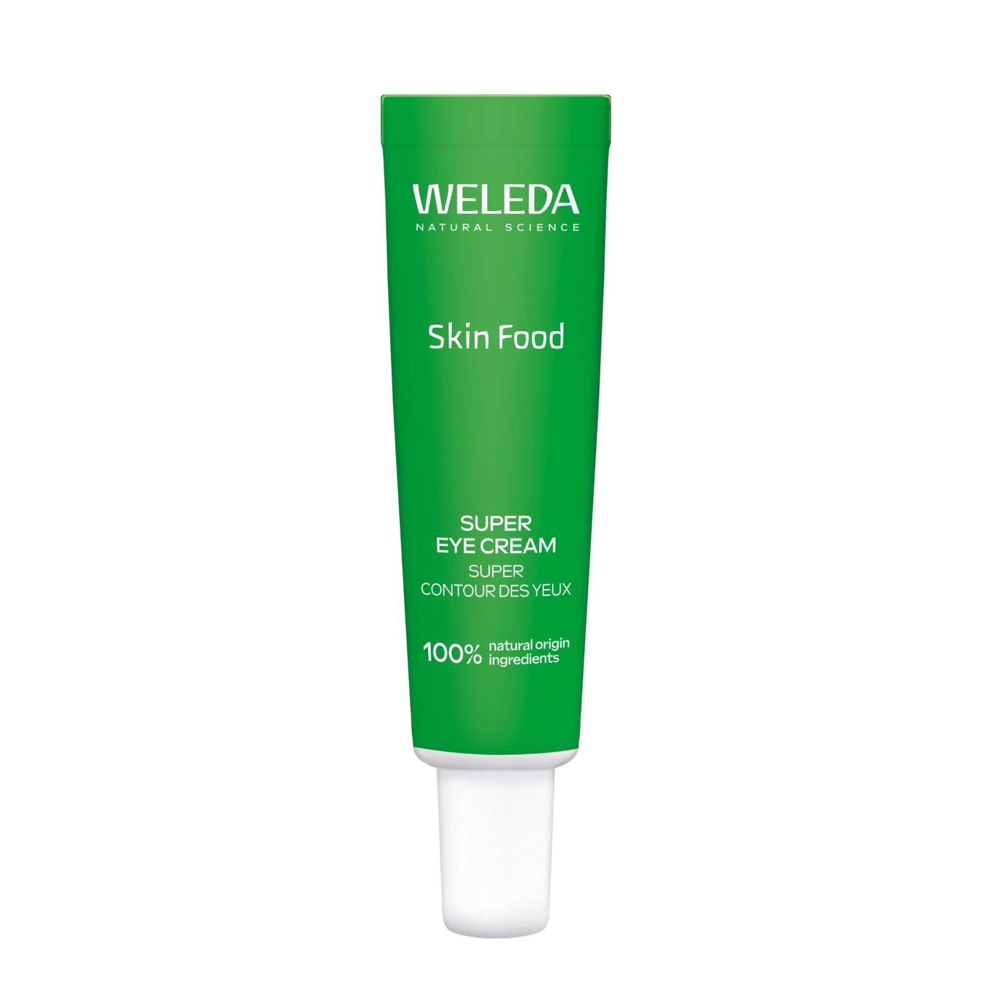 Weleda Skin Food Super Eye Cream with Hyaluronic Acid & Caffeine, Reduces Dark Circles & Puffiness, Microbiome-Friendly, Dermatologically Tested, 24hr Hydration, 12ml