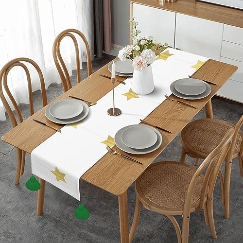 Chemin de table en lin pour sublimer une table sans nappe classique - 2