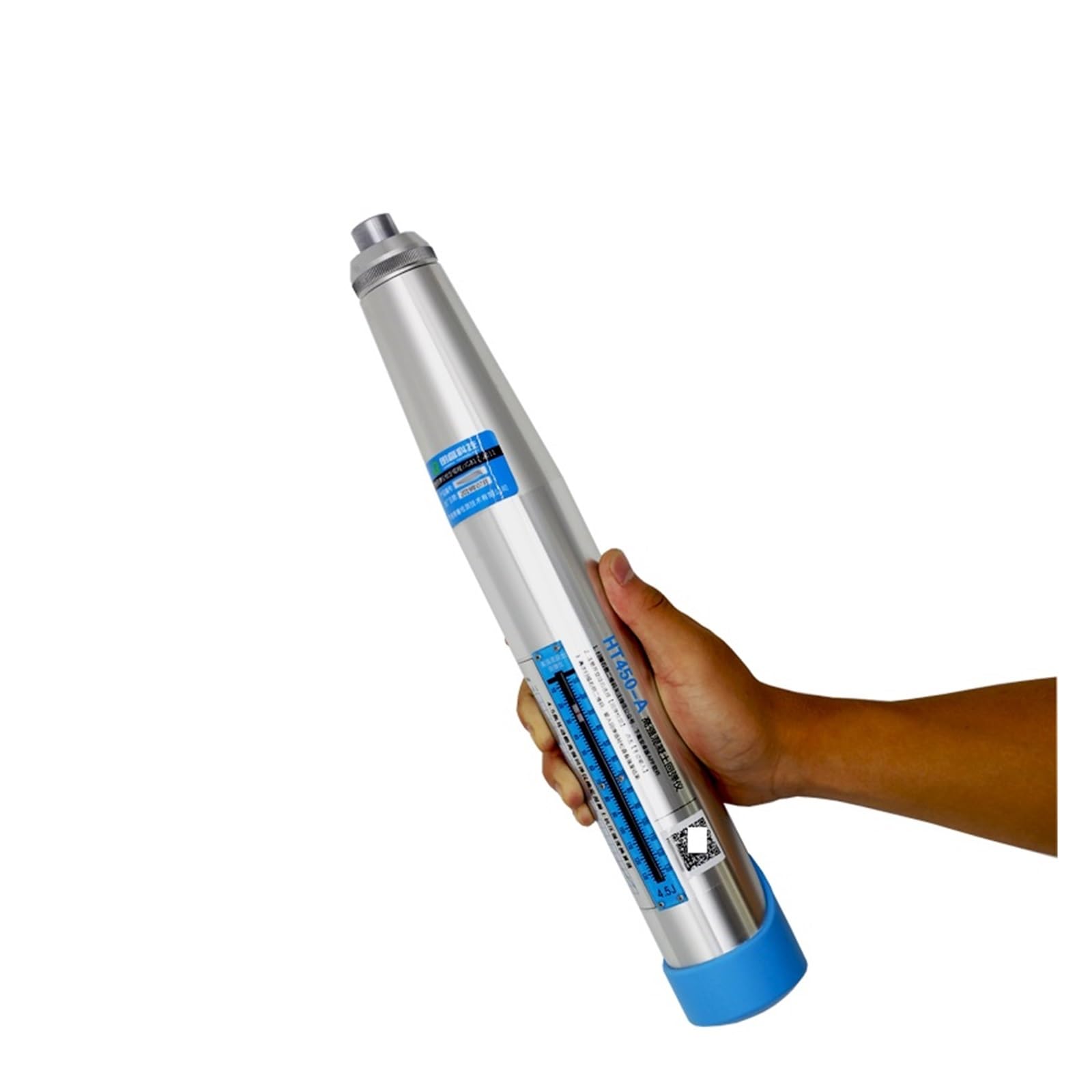 Merhovo One Color Testing Hammer, High Strength Concrete Testing Ht450-A High-Strength Rebound Hammer