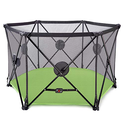 Bammax Box per Bambini Sicurezza Barriera, Recinto per Bambini, pieghevole, formabile individualmente recinto di sicurezza