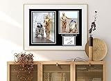 C3PO & R2D2 Kunstdruck mit Autogramm von Star Wars, A3, 42 