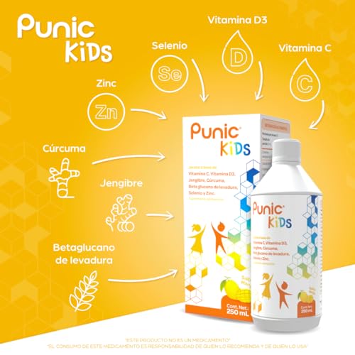 Vitamínicos, vitamina c para niños pastillas Marca Punic (3)