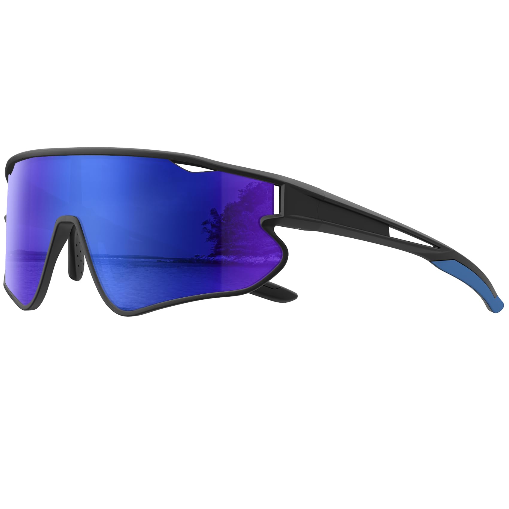 HENGOSEN Sports-Sunglasses Polarised-Sunglasses-Mens Cycling-Running Sun-glasses : Driving Motorbike Fishing UV400 Protection