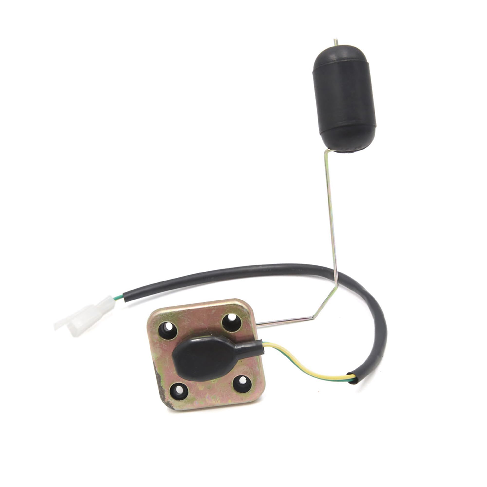 A ABSOPRO Sensore di Livello Galleggiante Serbatoio Carburante per Moto Scooter per Yamaha YBR125 Plastica Nera