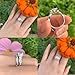 Wuziwen Wedding Infinity Band Bridal Ring Sets Princess Cut Engagement Rings CZ Sterling Silver Size 8