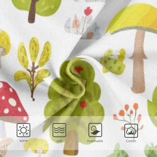 Cotton Toddler Underwear Custom Cute Cartoon Hedgehogs Plants Panties Little Girl Flower Briefs Underpants 2t3