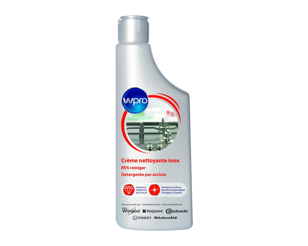 Whirlpool Crème Deterg Acier