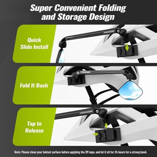 PIDZOOM Bike Helmet Mirror