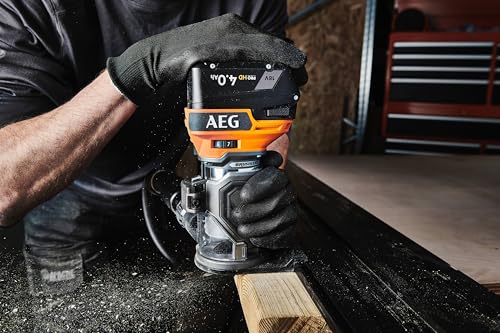 Affleureuse AEG 18V Brushless Sans batterie ni chargeur BOF18BL3 0 - vue 3