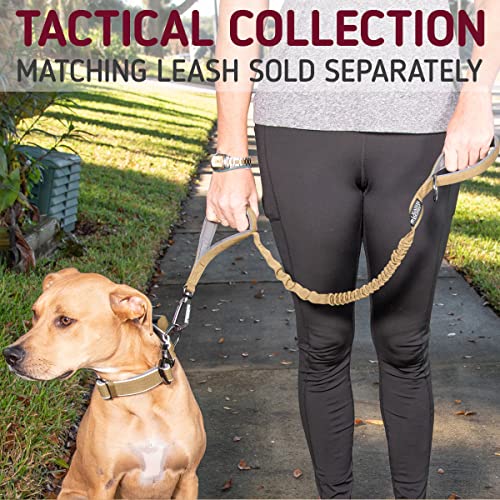 Leashboss Tactical Dog Collar - Dog Collar With Handle Heavy-Duty Adjustable Military K9 Collar With Quick Release Buckle And Handle - For Training #TOP5