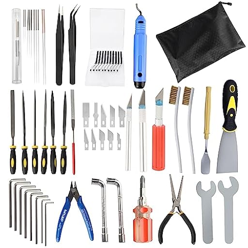 IdeaFormer 62Pcs Herramientas para Impresoras 3D Printer Tool Kit, Herramienta de limpieza y Extracción con Bolsa de Almacenamiento para la Eliminación, Limpieza y Acabado de Modelos de Impresión 3D | Ya disponible en tu tienda friki favorita! En mundofriki.es! IdeaFormer 62Pcs Herramientas para Impresoras 3D Printer Tool Kit, Herramienta de limpieza y Extracción con Bolsa de Almacenamiento para la Eliminación, Limpieza y Acabado de Modelos de Impresión 3D | Ya disponible en tu tienda friki favorita! En mundofriki.es!