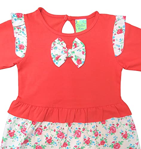 Image of Clothe Funn New Born Baby Girl Dress Knee Length