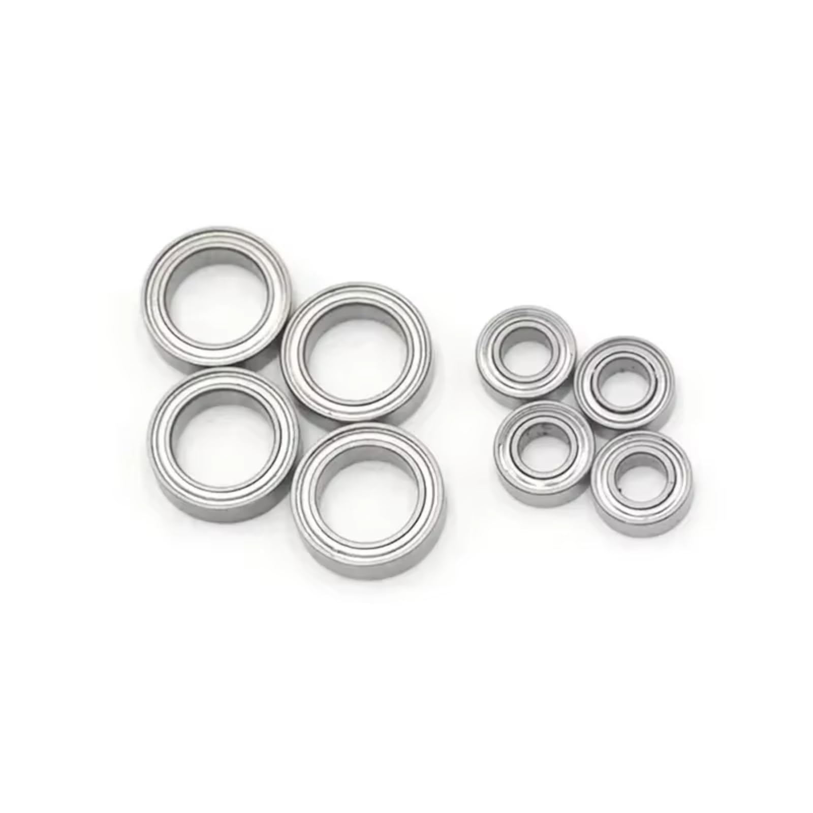 for HSP for Himoto E18 for WLtoys 1/18 RC Car Spare Parts A949 A959 A969 A979 A959-B A949-33 A949-36 8PCS Ball Bearings RC Upgrade Accessories