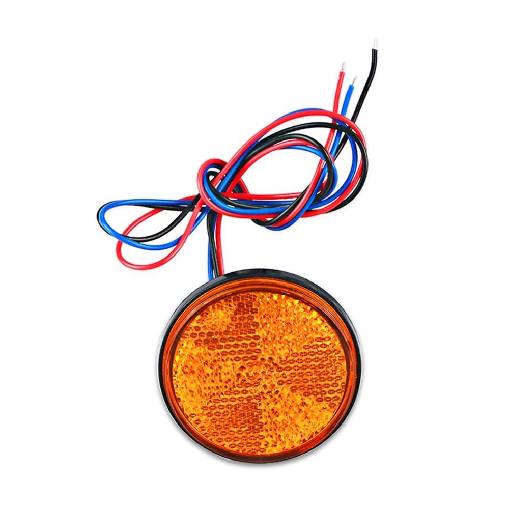 Luce Stop Fanale Posteriore Motociclo 24 LED luce freno stop di segnalazione posizione posteriore 12V universale accessori per rimorchi per moto