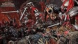  VGSD® Cuadro De Lienzo De Pintura Abstracta Warhammer Total War Canvas Painting Wall Art Pictures, para La Decoración del Hogar 50X70 Cm