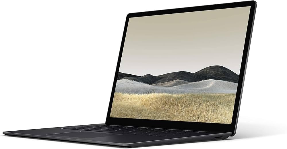 2019 Microsoft Surface Laptop 3 con Intel Core i7-1065G7 (15-pollici, 16GB RAM, 256GB SSD) (QWERTY Inglese) Nero (Ricondizionato)