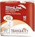 Tranquility Slimline Original Adult Disposable Brief - XS - 100 ct