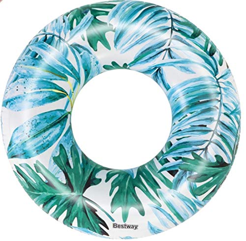 Bola TROPICAL PALMS Hojas Palmeras Azul BESTWAY