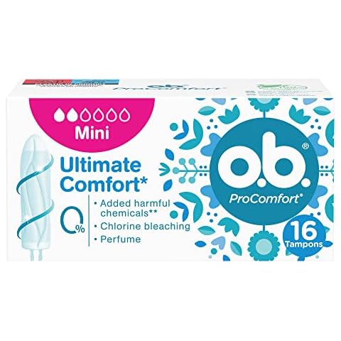 Tampones O.B. ProComfort Mini 16 Unidades con SilkTouch Cover
