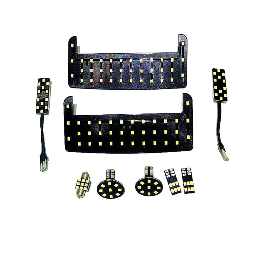 Luces LED Interior Toyota Noah Voxy 70 Lámpara Mapa Cúpula 9 Pcs 8