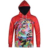 TAMAÑO: M L XL XXL XXXL, compruebe por favor cuidadosamente la tabla del tamaño, y elija el tamaño apropiado para usted. Por ejemplo: altura 175cm, peso 60Kg, elija el tamaño XL, siempre hay un tamaño para usted! También se puede dar como un regalo a la familia y amigos, especialmente parejas y adolescentes..