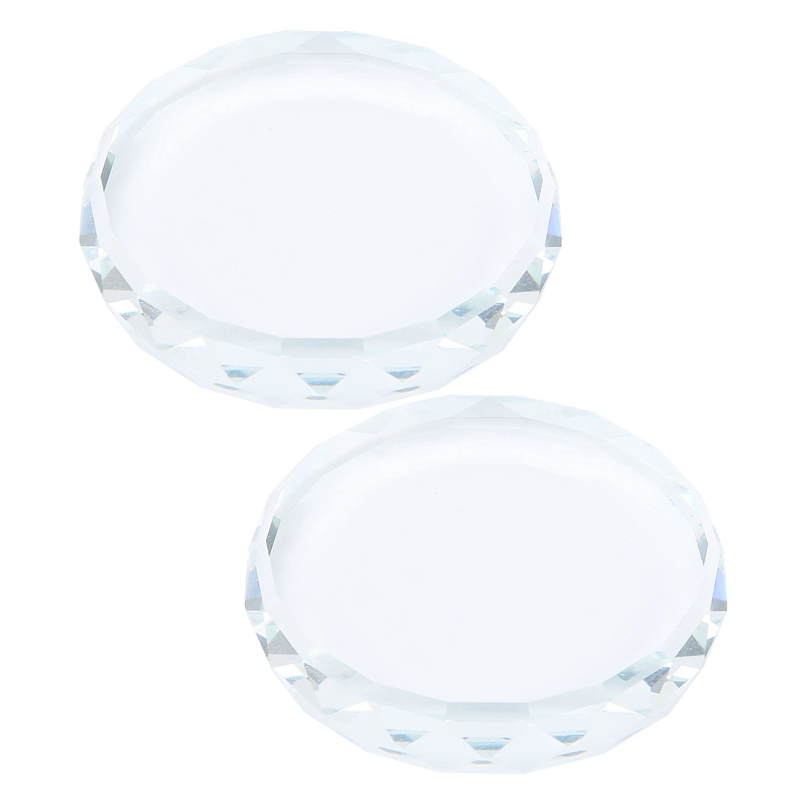 Paleta de arte de uñas, 2 placas mezcladoras de esmalte de uñas, tablero de vidrio tonificante de color para paleta de maquillaje, herramientas de mezcla de cosméticos