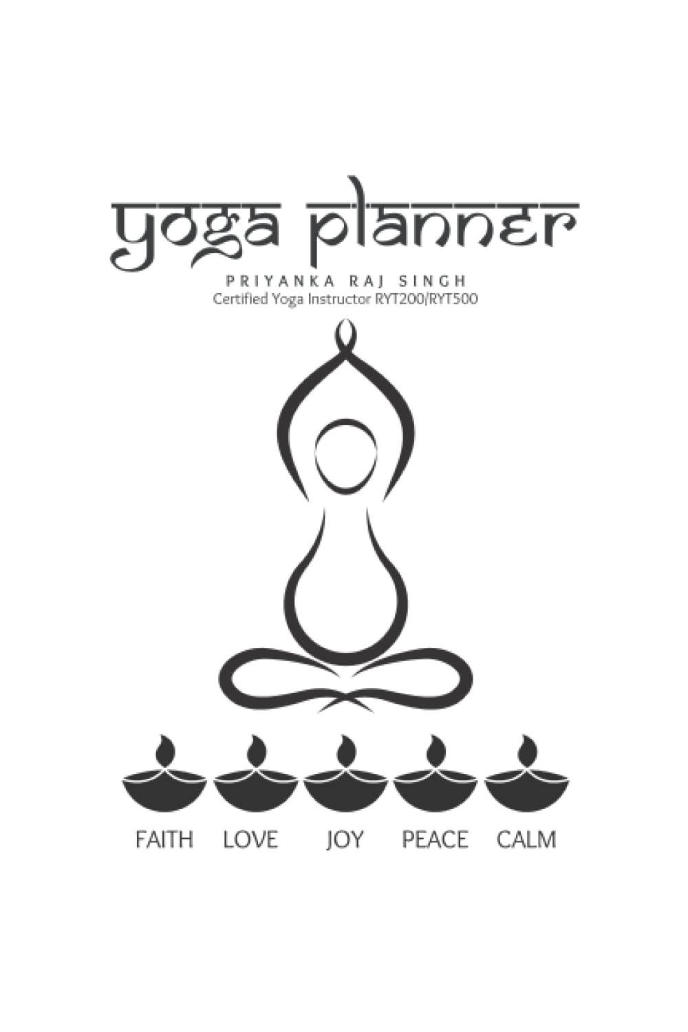 Daily Yoga Planner & Meditation Journal: 365 No Date Pages Guided Meditation Strategies