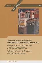 Catégories et mots de la politique à la Renaissance italienne - Categorie e termini della politica nel Rinascimento italiano (Destini incrociati / Destins croisés) (French Edition)