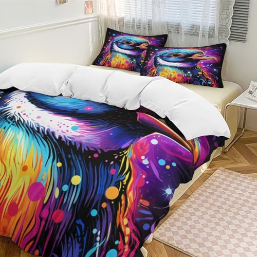 Parure de lit pingouins chaleureuse pour des nuits complices