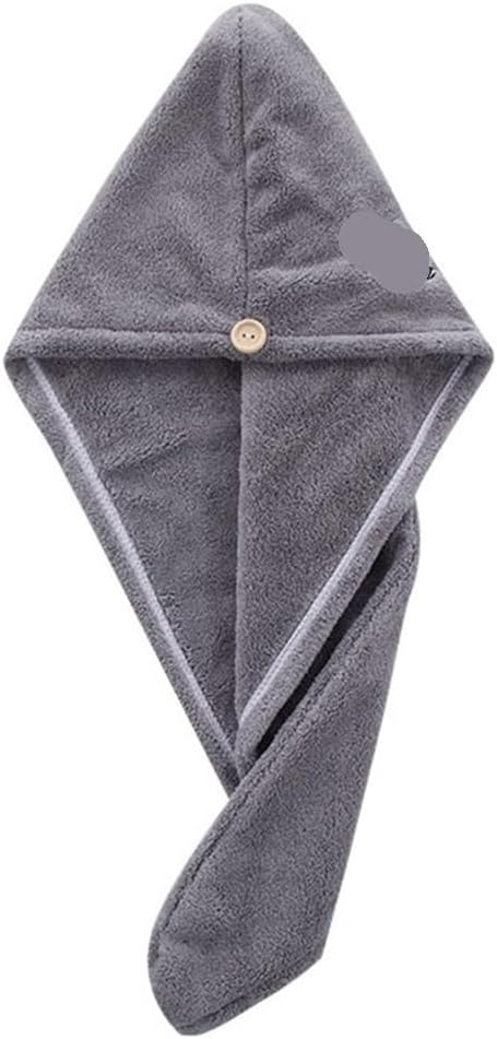 Hair Drying Cap Women's Absorbent Quick-Drying Embroidered Turban Shower Cap Cute Quick-Drying Cap(E)