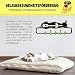 4myBaby GmbH Best for Pets Orthopädisches Hundebett | Hundebett Waschbar | Viskoelastisches | Orthopädisches Hundekissen | Memory Foam Matratze | Hundematte Orthopädisch | Faltbares (S)