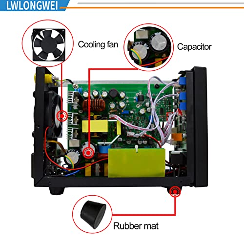 Image of DC Power Supply Variable,30V 10A 300W Programmable Memory Function Adjustable Switching Regulated DC Bench Power Supply with 4-Digits LED Power Display 5V /2A USB Coarse and Fine Adjustmentsy