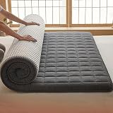 Tappetino da letto pieghevole, Materasso futon pieghevole in cotone trapuntato giapponese di varie dimensioni(B,(90x200cm))