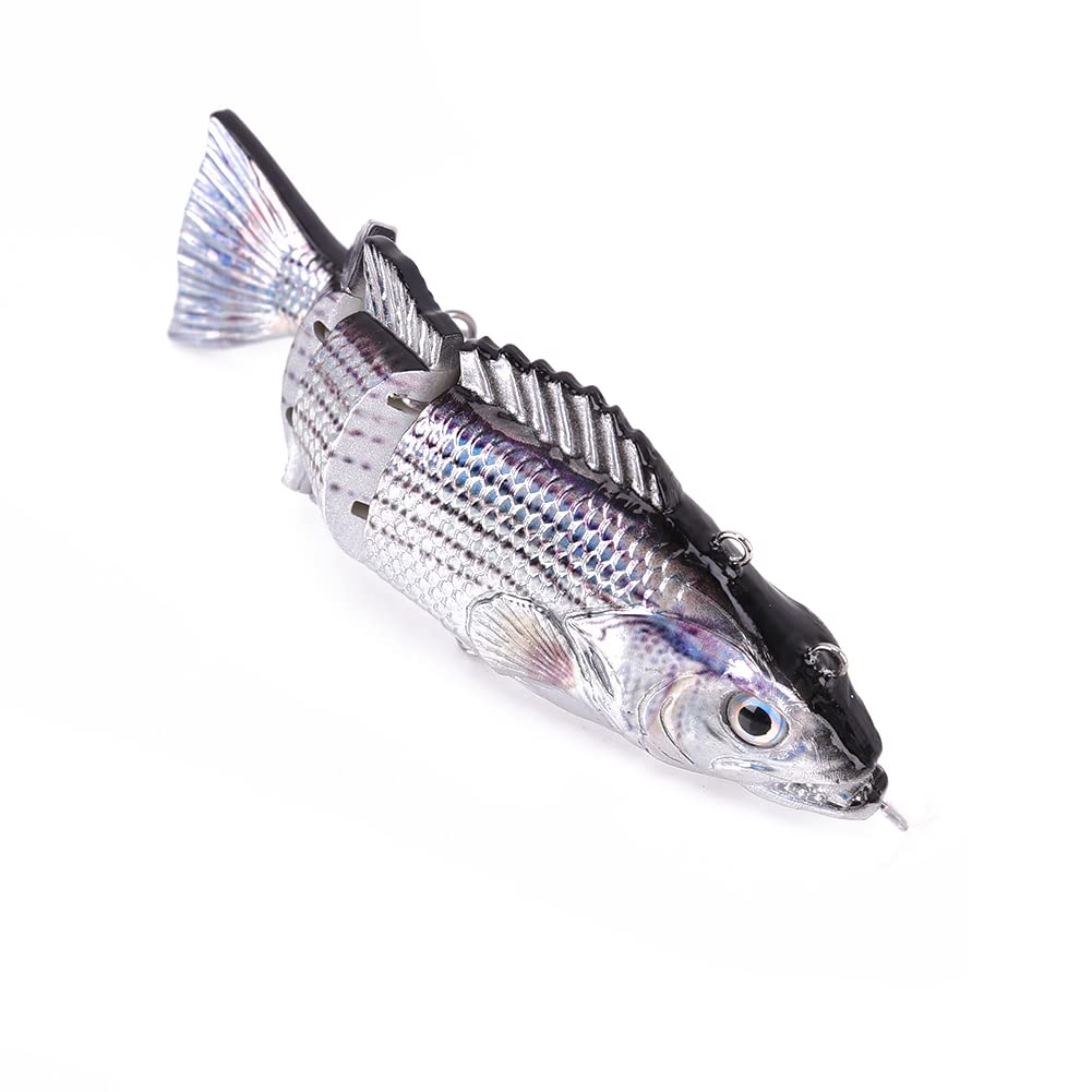 Cebo Artificial electrónico Inteligente, Wobbler, pez, natación automática, señuelo de Pesca robótico