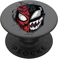 Vista 7 de Marvel Spider-Man Venom - PopSockets PopGrip: agarre intercambiable para teléfonos y tabletas PopSockets MagSafe PopGrip para iPhone