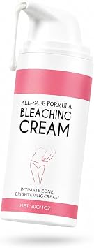 Skin Bleaching Cream for Intimate Areas, Skin Brightening Cream, Skin Bleaching Cream Dark Spot Remover for Neck, Armpit, Underarm, Elbow, Inner Thigh and Knees, Nourishing Body Lotion 30G