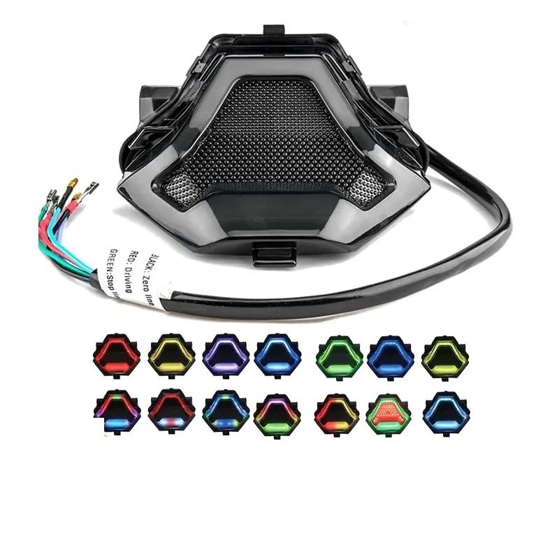 Luz trasera de freno e intermitentes para moto YZF-R3 y MT-07 2