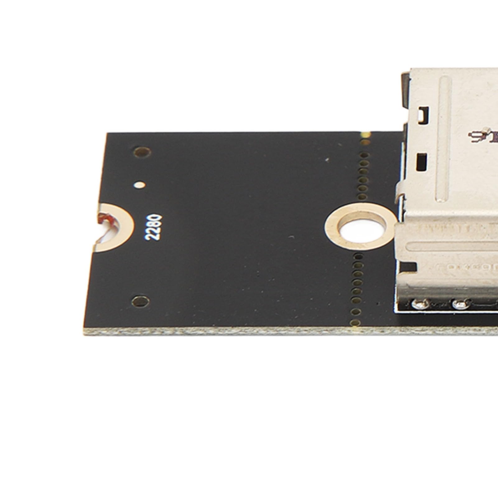 Annadue M.2 NVME zu SFF 8087 SATA3.0 Erweiterungskarte, 4 Port 6 Gbit/s Hochgeschwindigkeits-Erweiterungscontrollerkarte mit ASM1064 Controller Chip für für für Linux