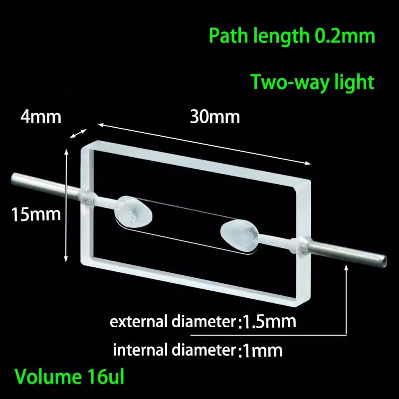 0.2mm Quartz Counting Cell Cuvette - Integrated Quartz Counter for Accurate Colorimetric Analysis