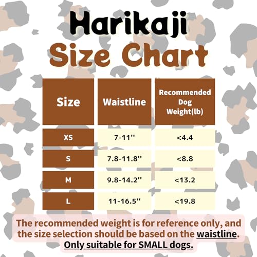 Image of Small Dog Sanitary Panties, Lace Washable Reusable Cute Puppy Panties Pet Underwear Diaper Physiological Shorts for Female Girls Dogs (Leopard,S)