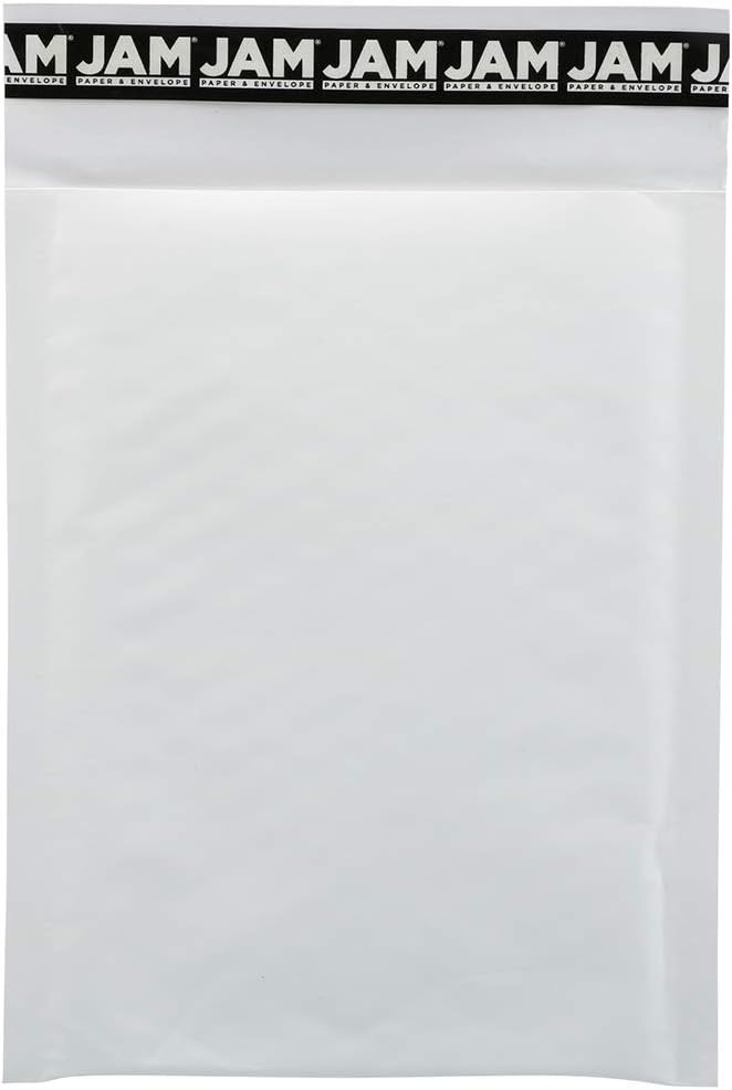 White 00 (5 x 8 1/2) Kraft Bubble Lite Padded Envelopes -100 per Pack