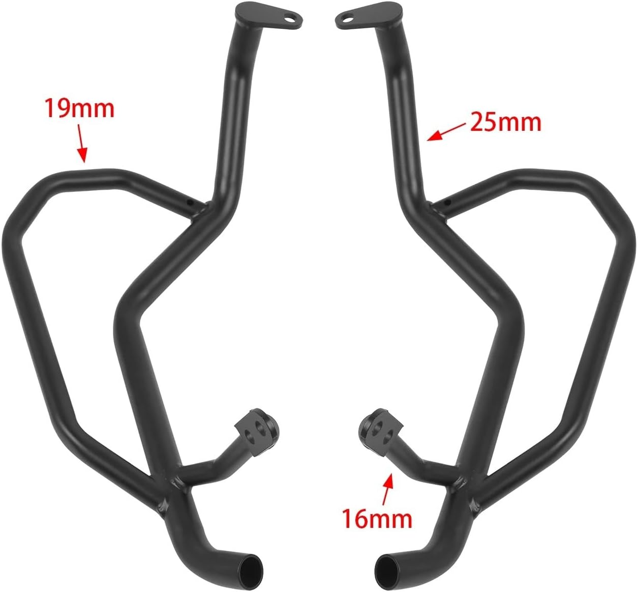for BMW R1300GS R 1300 GS R1300 2023-2025 Motorcycle Highway Crash Bars Engine Tank Guard Bar Bumper Stunt Cage Protector(Upper Silver)
