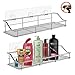 Produktbild Duschkörb Ablage, URMI Duschregal Ohne Bohren Badregal Badezimmer Organizer mit Haken selbstklebend SUS304 Edelstahl Wandhalter Korb für Bad Küche rostfreies Schlafzimmer ohne Bohren 2er-Pack
